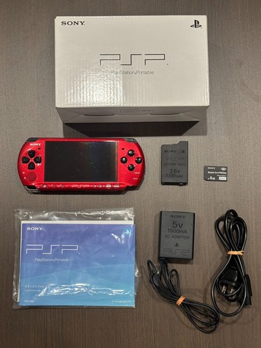 Sony psp 3000 xrb rosso - sony,