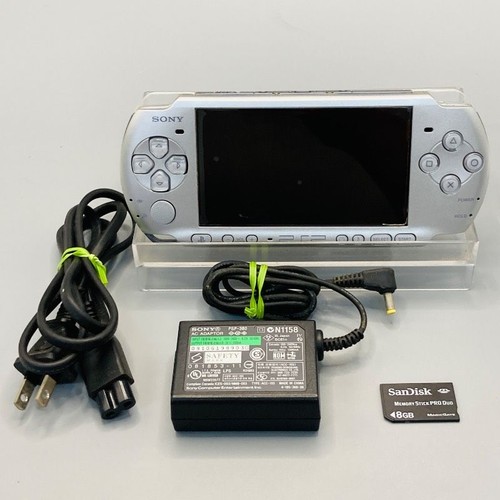 Sony psp 3000 mystic - psp-3000, silver