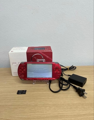 Console psp 3000 rosso - psp,