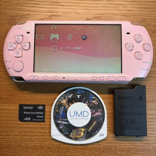 Sony psp 3000 blossom - psp-3000,