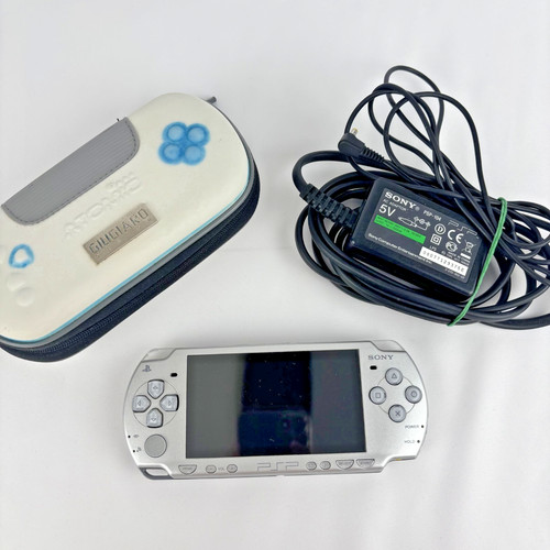 Console sony psp - console, silver