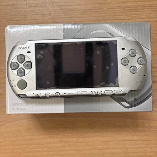 Sony psp 3000 mystic silver - sony, psp-3000