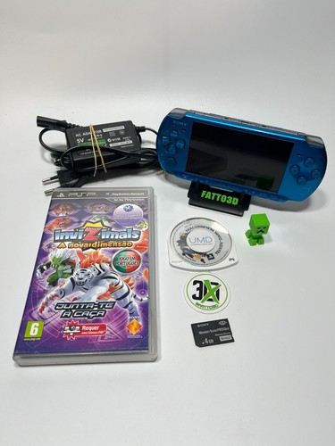 Sony psp 3004 vibrant blue - sony, psp-3004