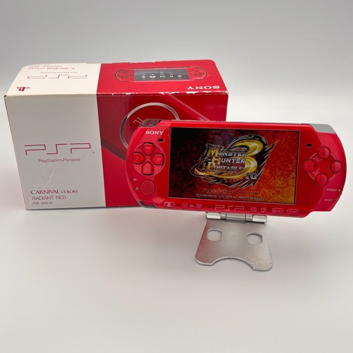 Sony psp 3000 radiant red - sony,