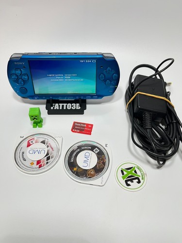Sony psp 3004 vibrant blue - psp,