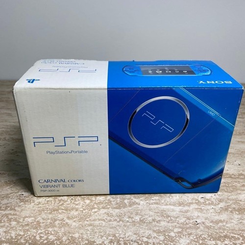 Sony psp 3000 vibrant blue - psp,